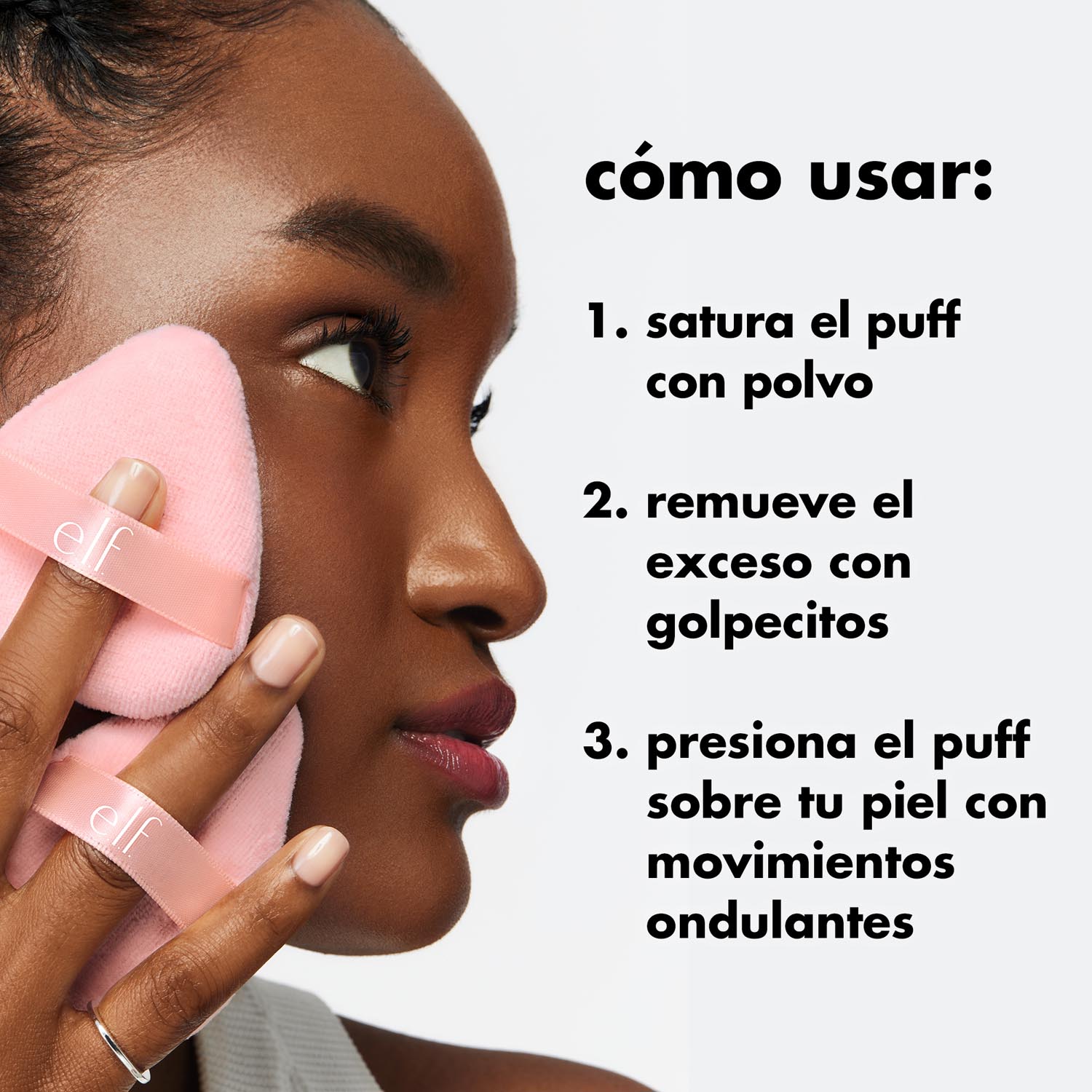 E.L.F. HALO GLOW POWDER PUFF (ESPONJA APLICADORA DE POLVO)